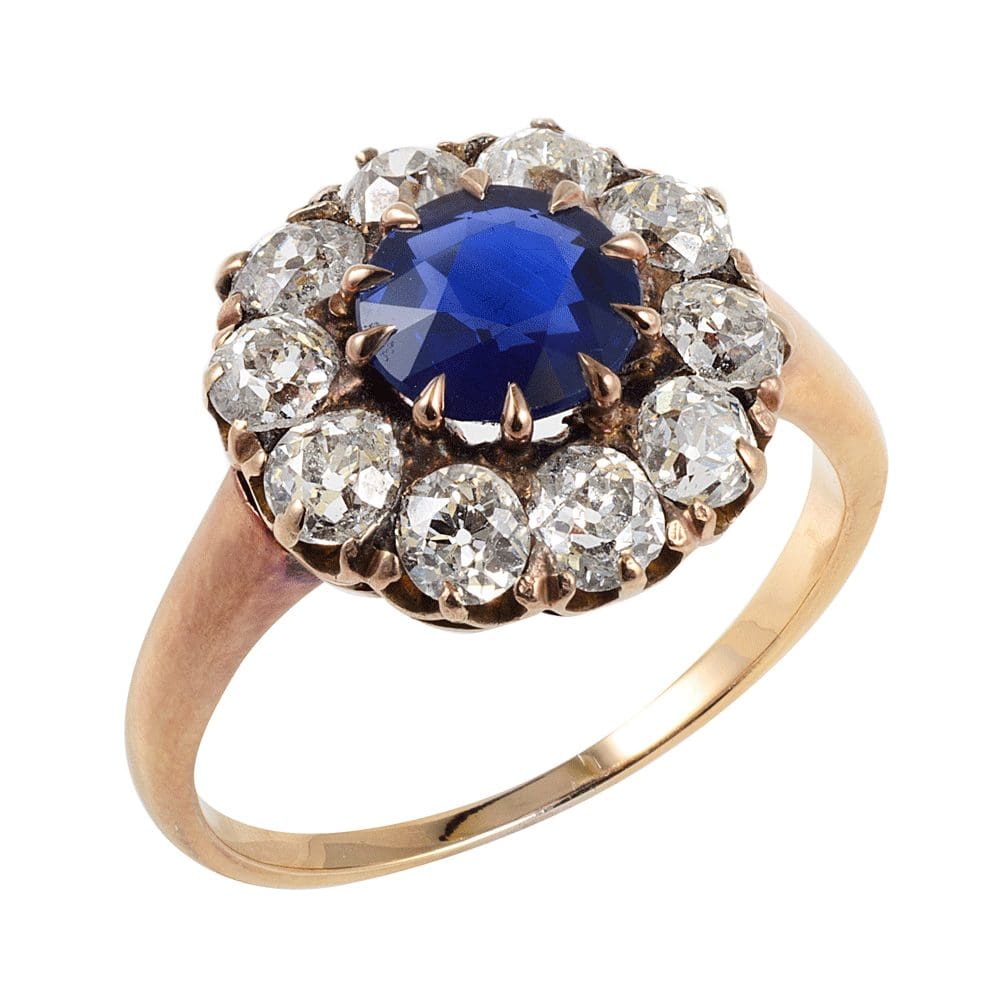 Blue Sapphire Engagement Rings Through History