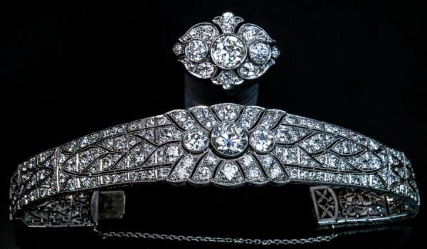 Early Art Deco Diamond Jewelry 