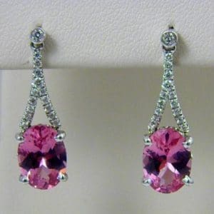 jewelry fashion: tajik spinel earrings