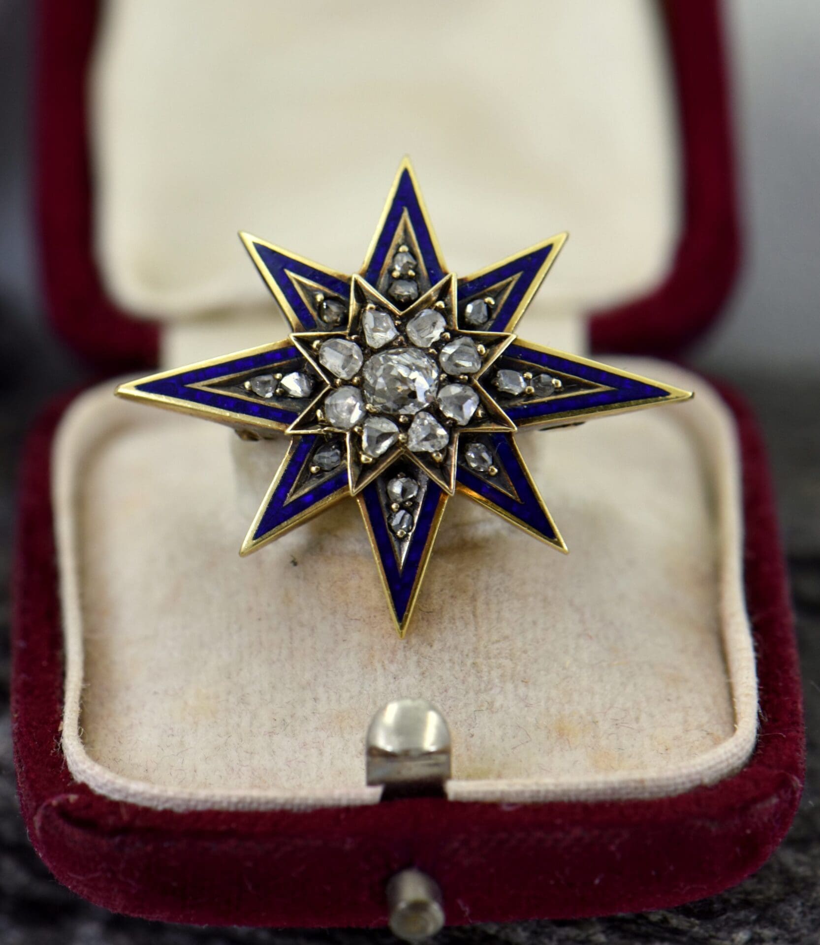 1870s Victorian Diamond Star Pin Pendant Combo, Exquisite Jewelry for  Every Occasion