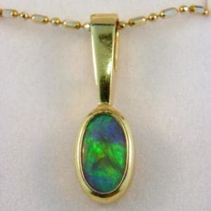 CroppedImage400400 18ky reversable opal pendant