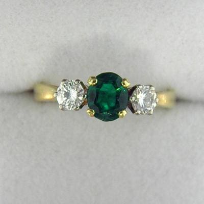 CroppedImage400400 british emerald ring