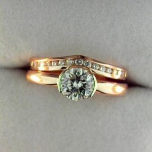 CroppedImage400400 rose gold semi bezel solitaire with band