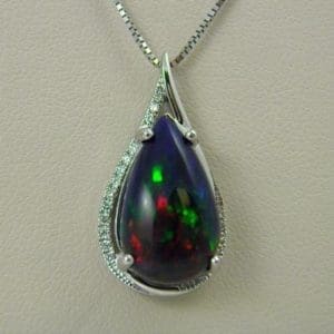 CroppedImage400400 smoked ethiopian opal pendant
