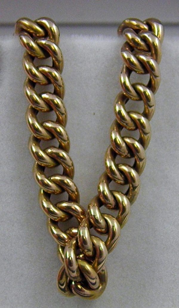 European 8k Rose Gold Bracelet c.1914 1