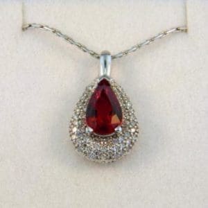 Red Spinel Pendant