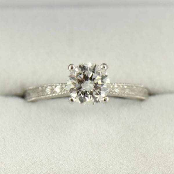 1.50ct GIA SI2 G EX EX EX Diamond Engagement Ring A Copy