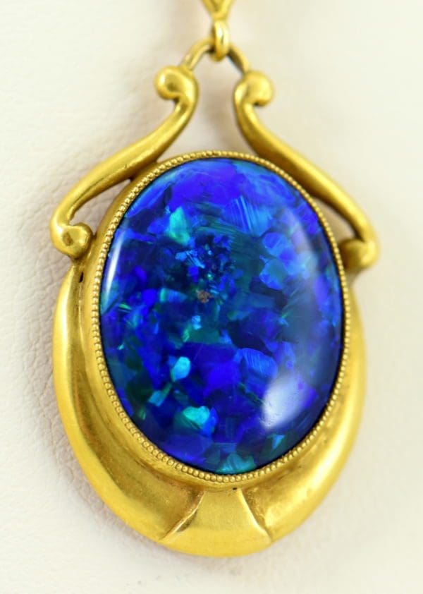 Gina Nouveau Black Opal Necklace 3.JPG