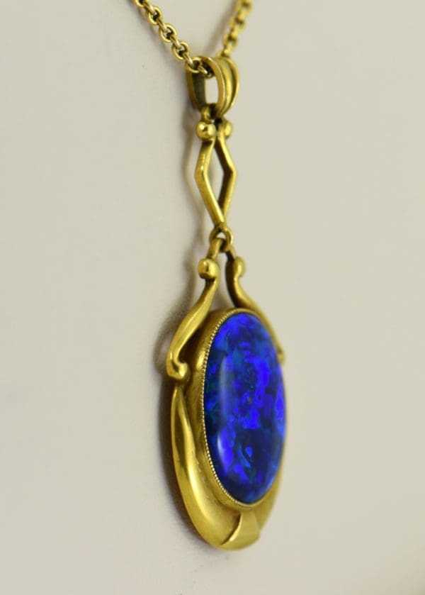 Gina Nouveau Black Opal Necklace 4.JPG