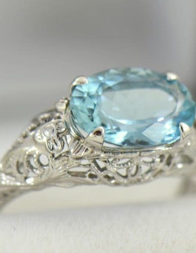 Deco Aquamarine Filigree Ring East West Setting 3.JPG