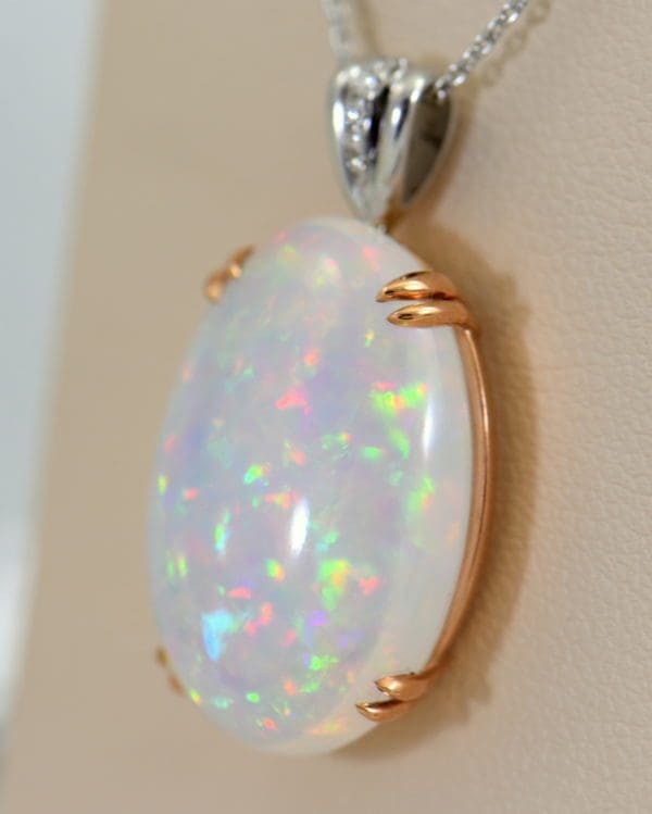 Huge Pinfire Crystal Opal Diamond Pendant in White Rose Gold 4.JPG