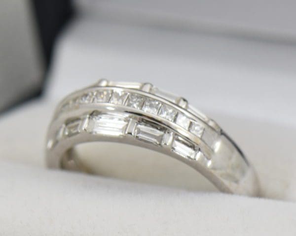 Wide Diamond Channel Band with Princess and Baguettes in 18k 2.JPG