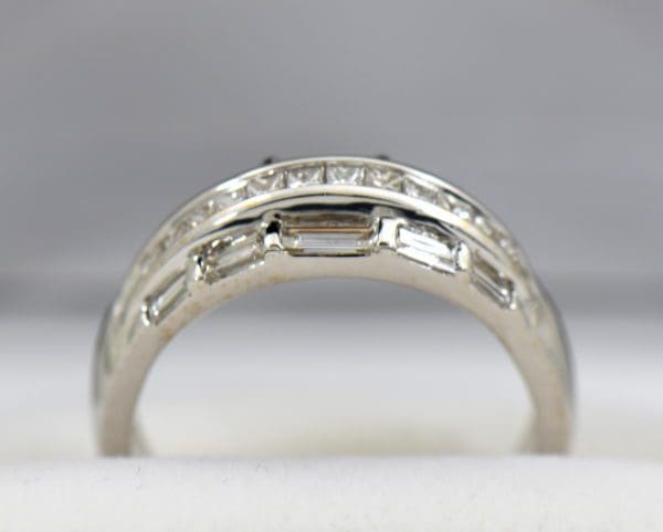 Wide Diamond Channel Band with Princess and Baguettes in 18k 4.JPG