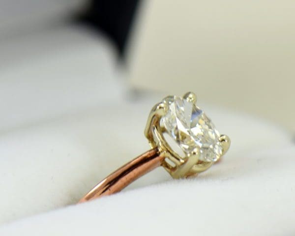 1ct oval diamond solitaire rose gold engagement ring.JPG