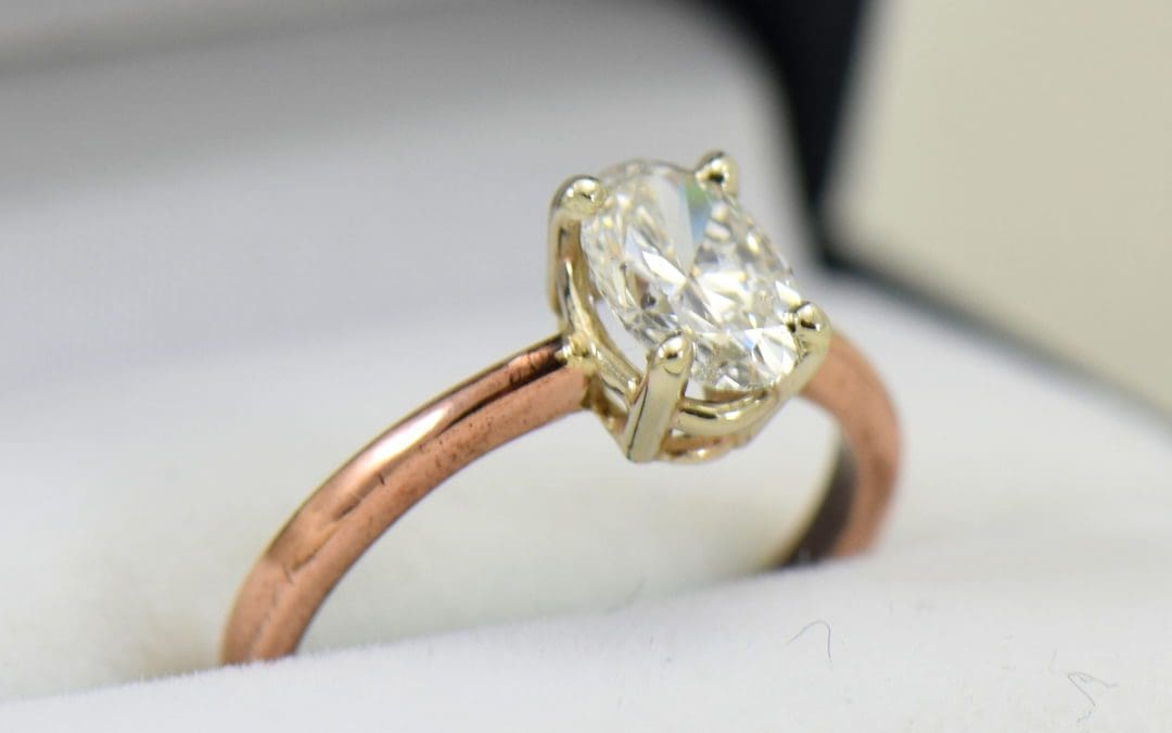 Rose Gold Engagement Rings – Unique Vintage Sets