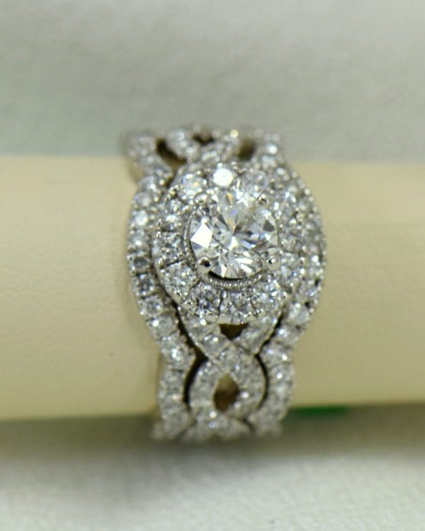 75ct round neil lane diamond ring with framing wedding bands in white gold 2.JPG