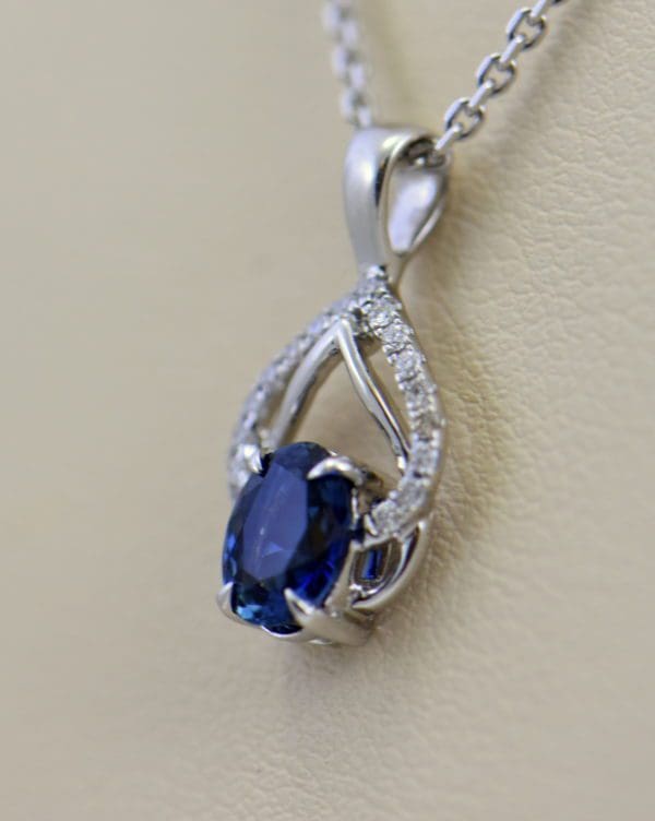 Dainty Blue Sapphire Diamond Embrace Pendant 2.JPG