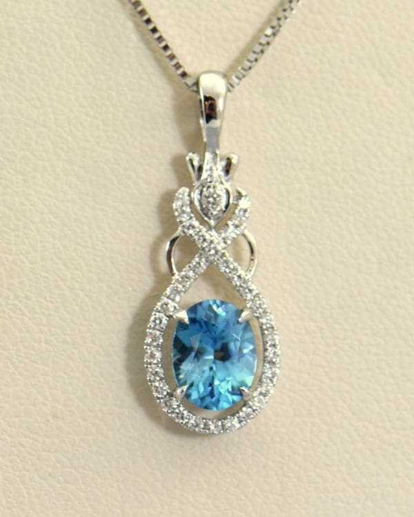 custom december birthstone blue zircon pendant in white gold 3.JPG