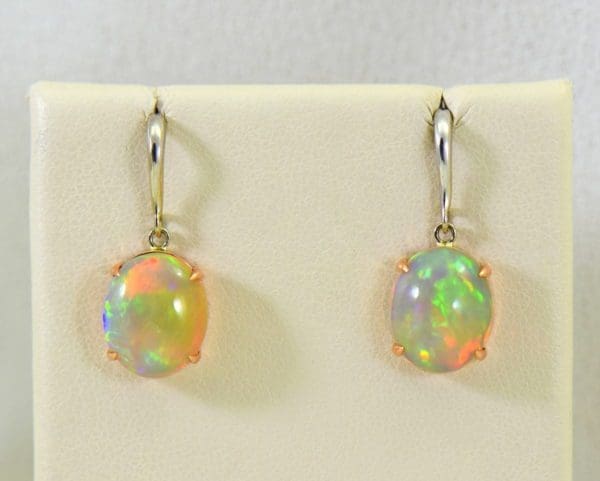 ethiopian opal earrings in rose and white gold.JPG