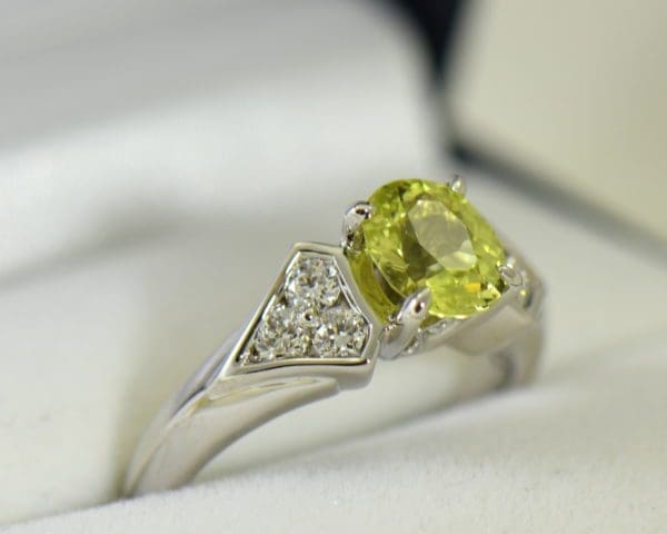 golden yellow chrysoberyl engagement ring with diamond shield accents 2.JPG