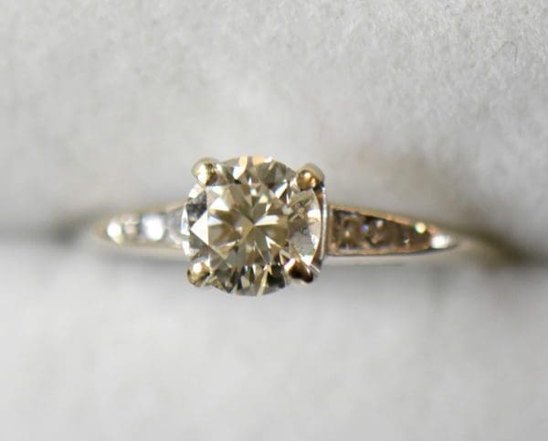 mid century .80ct vs k diamond engagement ring in white gold 6.JPG