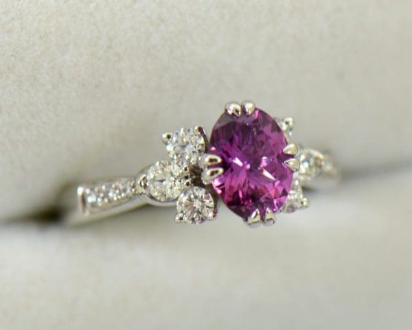 plum purple sapphire and diamond engagement ring in white gold 2.JPG