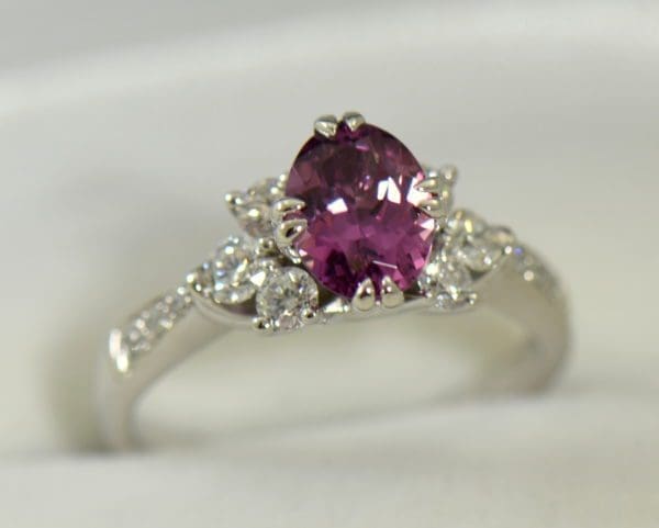 plum purple sapphire and diamond engagement ring in white gold 6.JPG