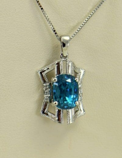 custom deco styled blue zircon pendant 5.JPG