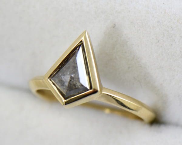 custom engagement ring with kite shaped salt and pepper diamond 6.JPG