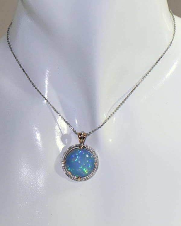 custom rose gold opal pendant with round gem opal ethiopian 3.JPG