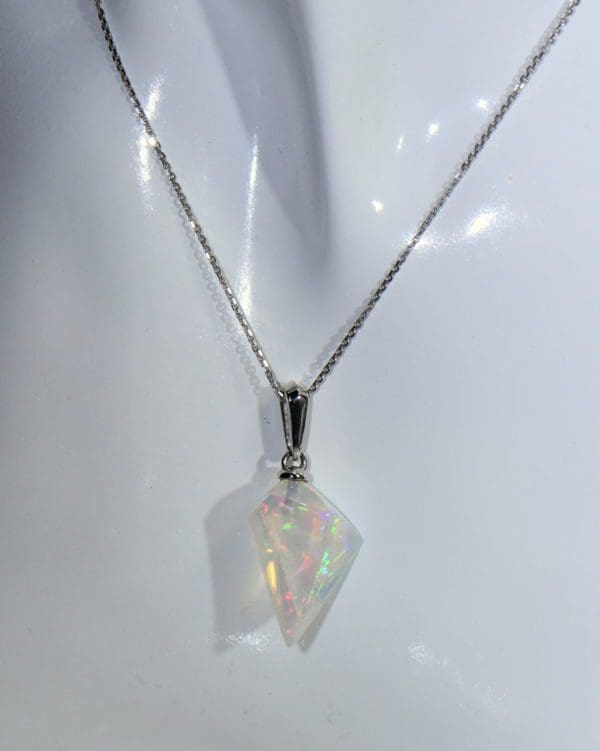 freeform opal crystal pendant opal healing crystal white gold 6.JPG
