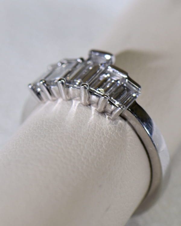 lab created diamond baguette five stone ring white gold 3.JPG