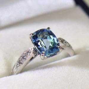 vintage inspired accented aquamarine solitaire engagement ring.JPG