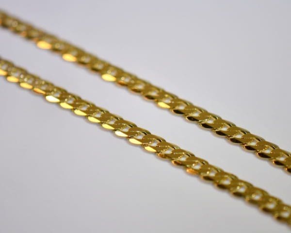 flat curb chain cuban link 22 inch heavy gold chain 14k 4.JPG