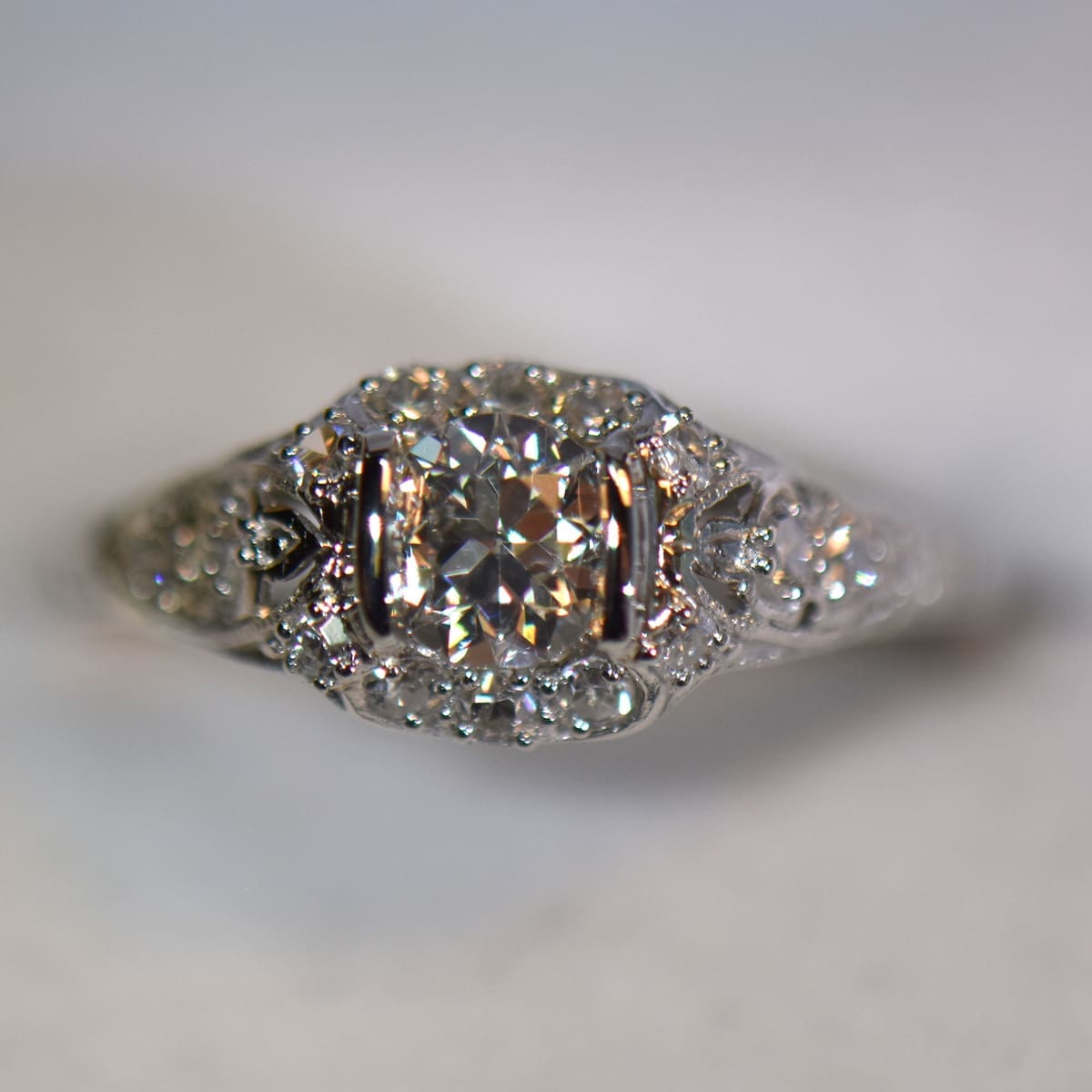 art deco platinum diamond engagement ring with old euro cut center 6.JPG 1