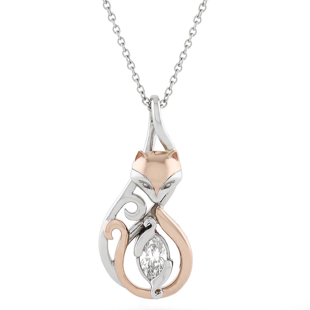 fox pendant fox pendant