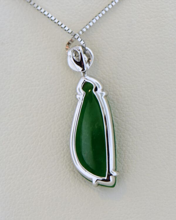 estate transparent green jade pendant omphacite jade 3