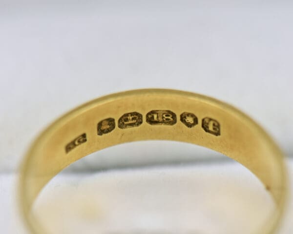 antique georgian memento mori ring enameled gold mourning ring 5