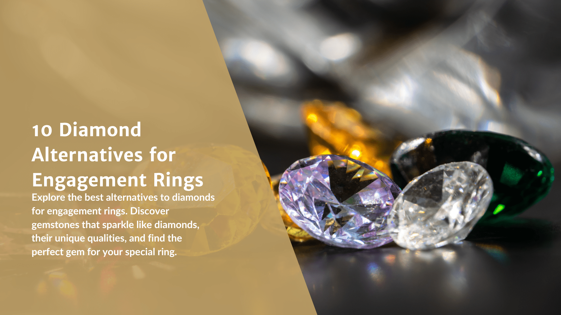 10 Diamond Alternatives for Engagement Rings