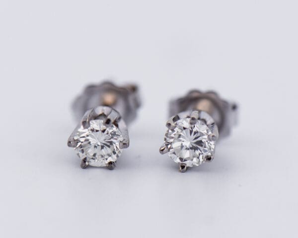 diamond stud earrings with emerald halo jackets 3