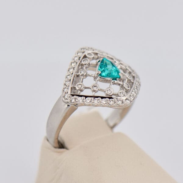 top gem teal brazilian paraiba tourmaline ring in platinum 2