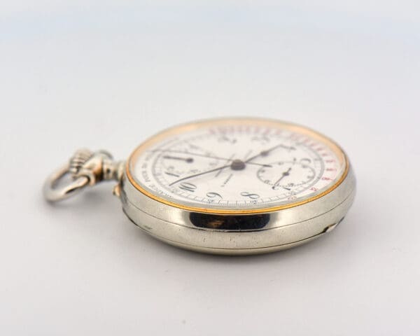 ulysse nardin doctors chronometre pocket watch in original box 5